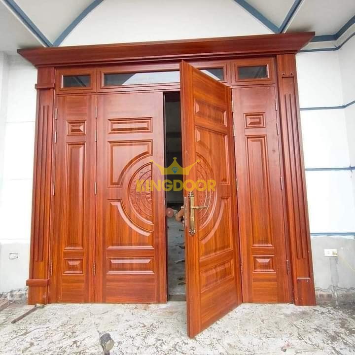 cửa thép vân gỗ tại Bảo Lộc