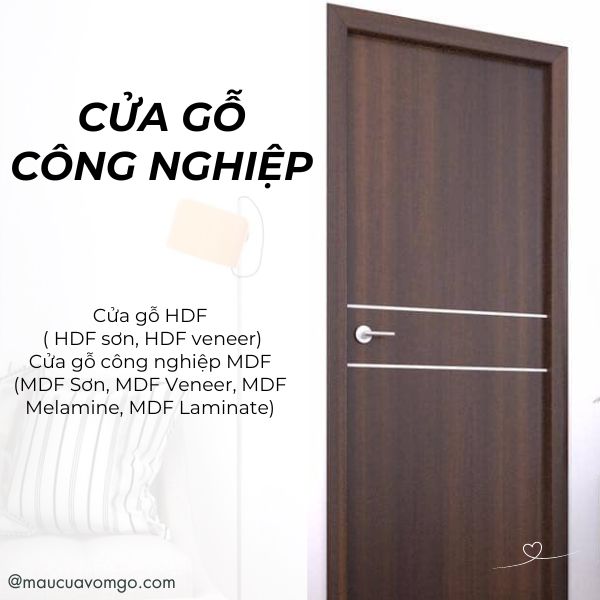cửa gỗ công nghiệp tại TPHCM