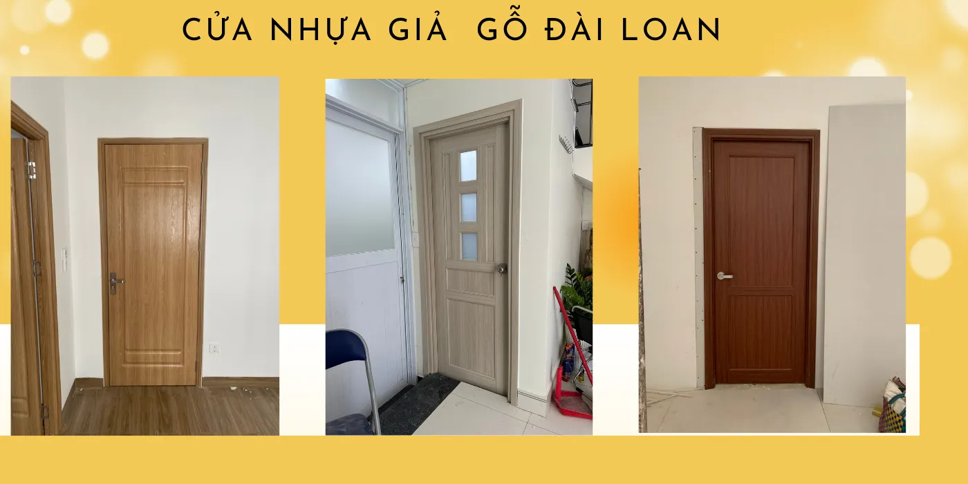 cửa nhựa giả gỗ tại Bình Dương