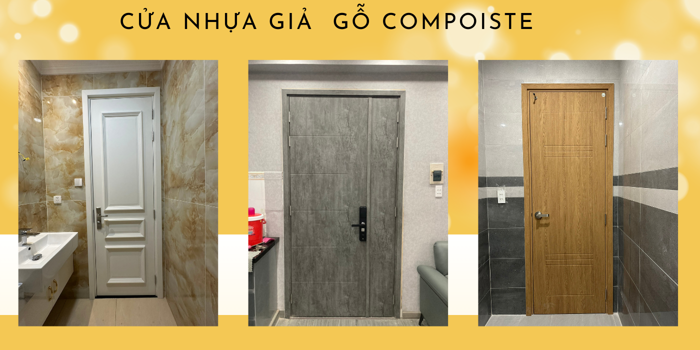 Báo giá cửa nhựa giả gỗ tại Bình Dương - Chống nước, mối mọt