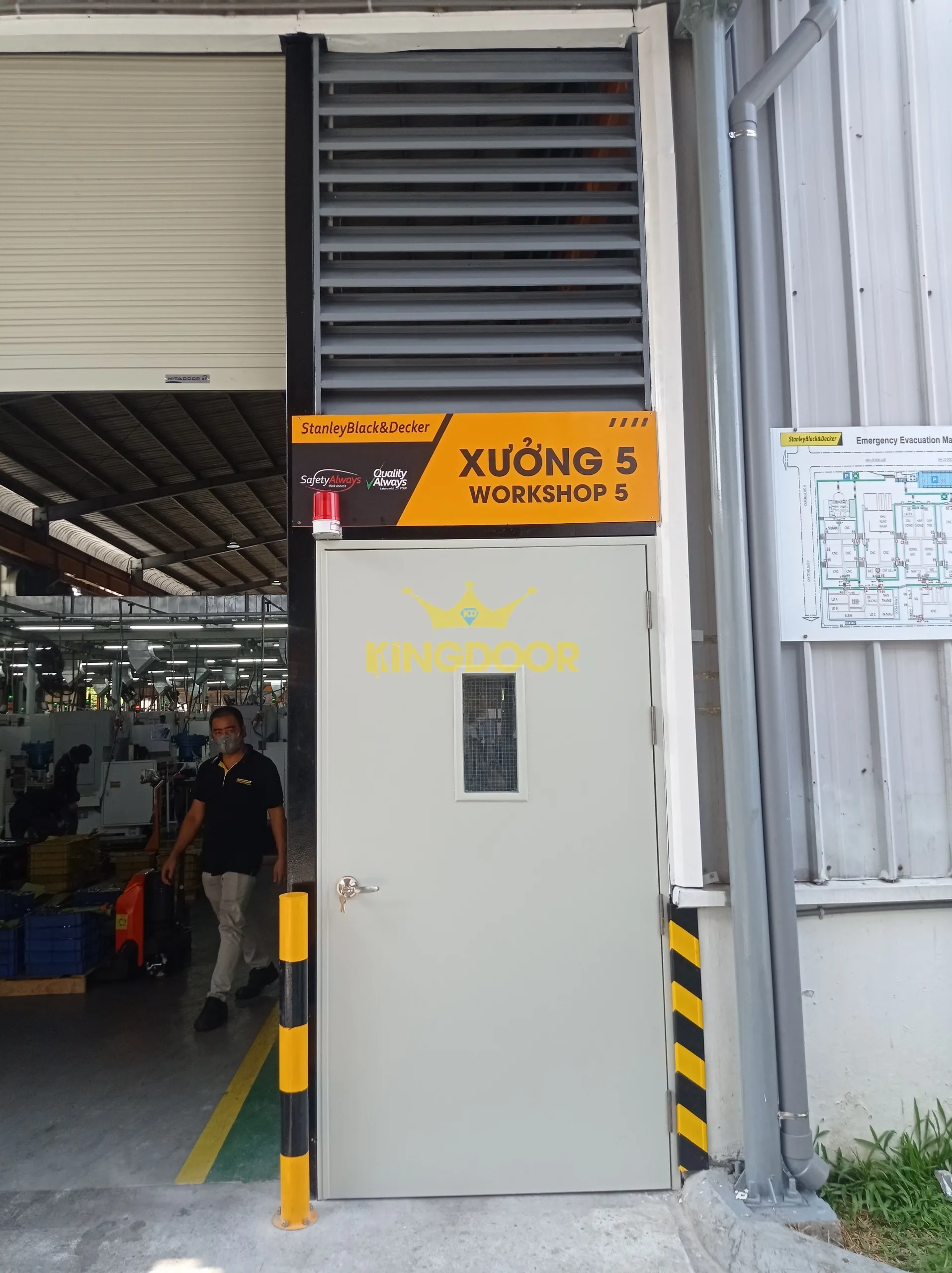 Cửa Thép Chống Cháy Tại Mỹ Tho 